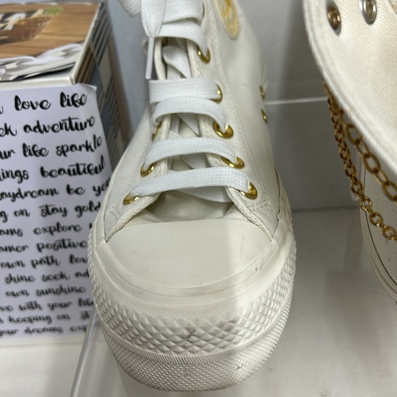 Converse CTAS Lift Hi Platform Gold Chain - Picture 15 of 15